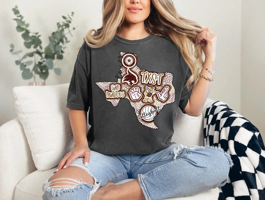 Texas State Volleyball brandedbybarta