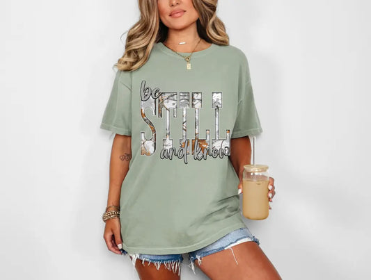 Be Still And Know Camo brandedbybarta