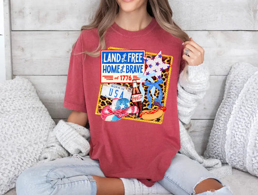 Born In The USA Collage brandedbybarta