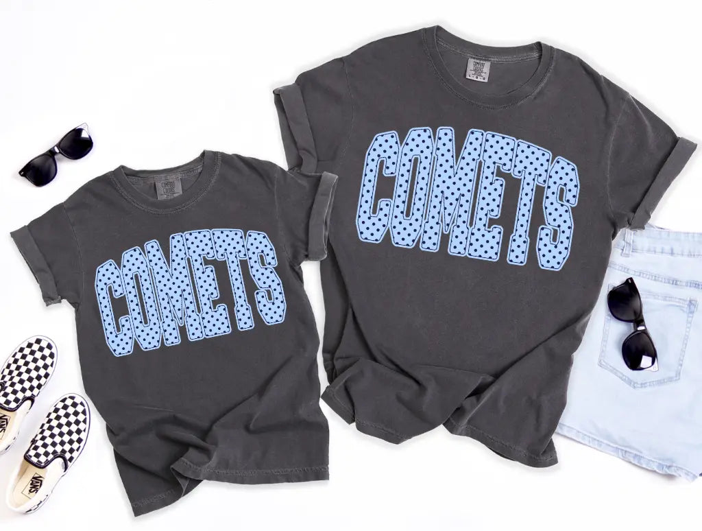 Comets Polka Dots brandedbybarta