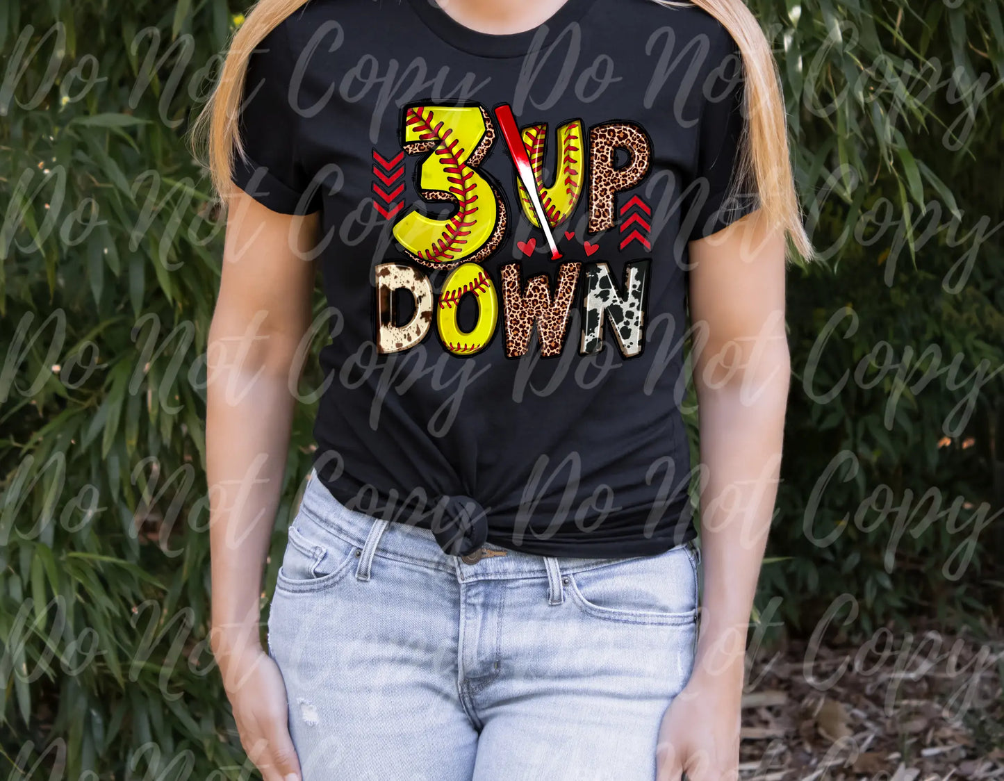 3 up 3 down softball - Branded By Barta