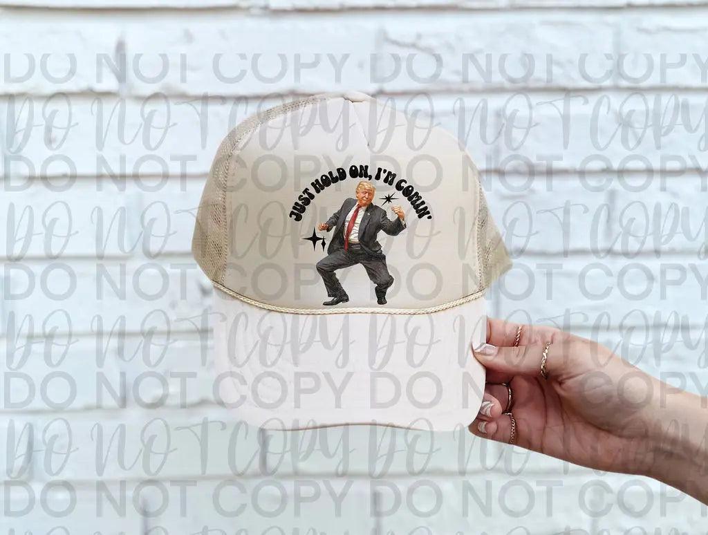 Trump Hat Patch DTF - Branded By Barta