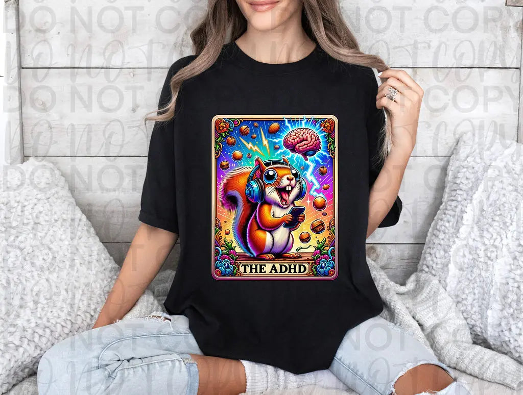 The ADHD Squirrel - Branded By Barta