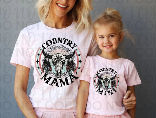 Country Mama + Mini Set - Branded By Barta