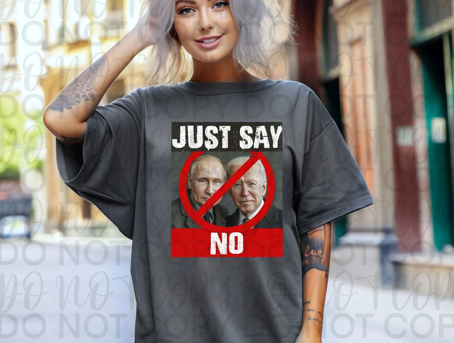 Just say NO biden - Branded By Barta