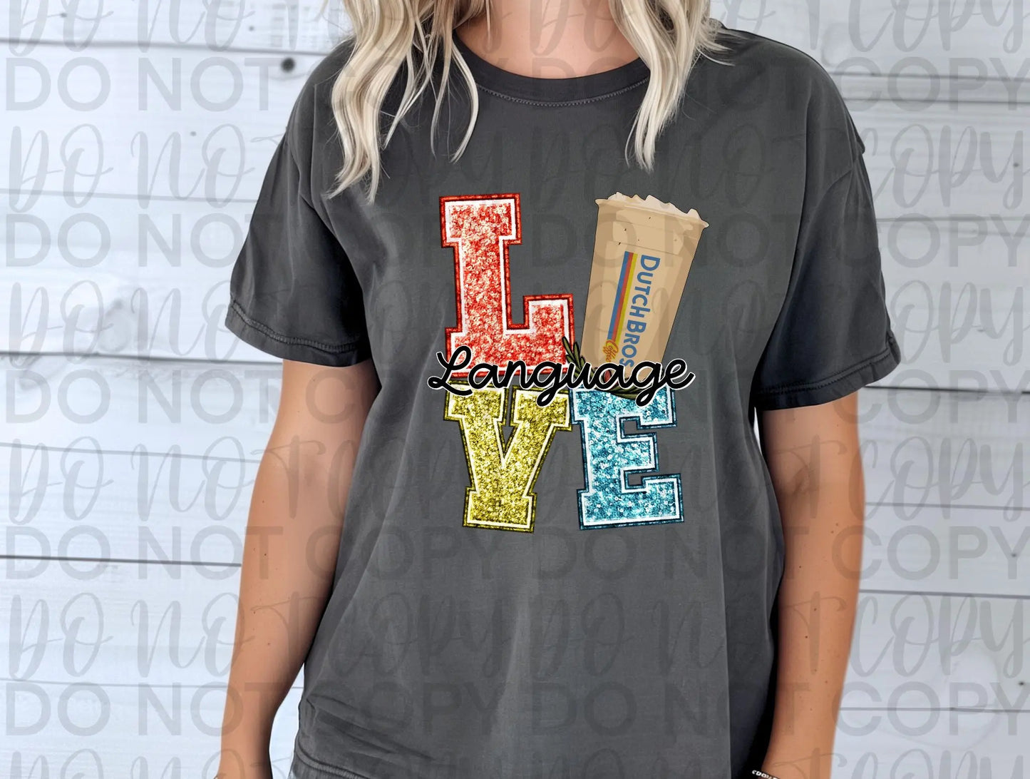 Love language Dutch Bro - Branded By Barta