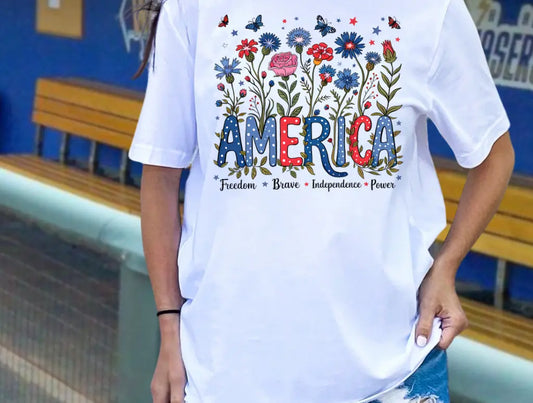 America Floral brandedbybarta