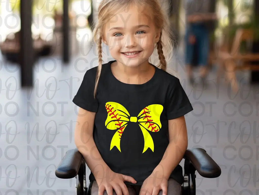 Softball Bow - Branded By Barta