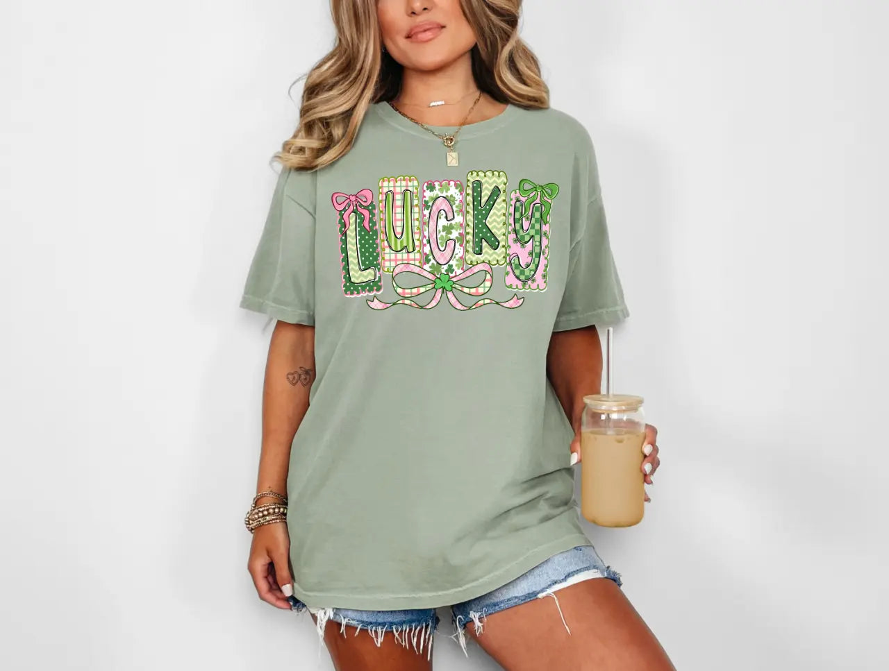 Lucky Pink & Green brandedbybarta