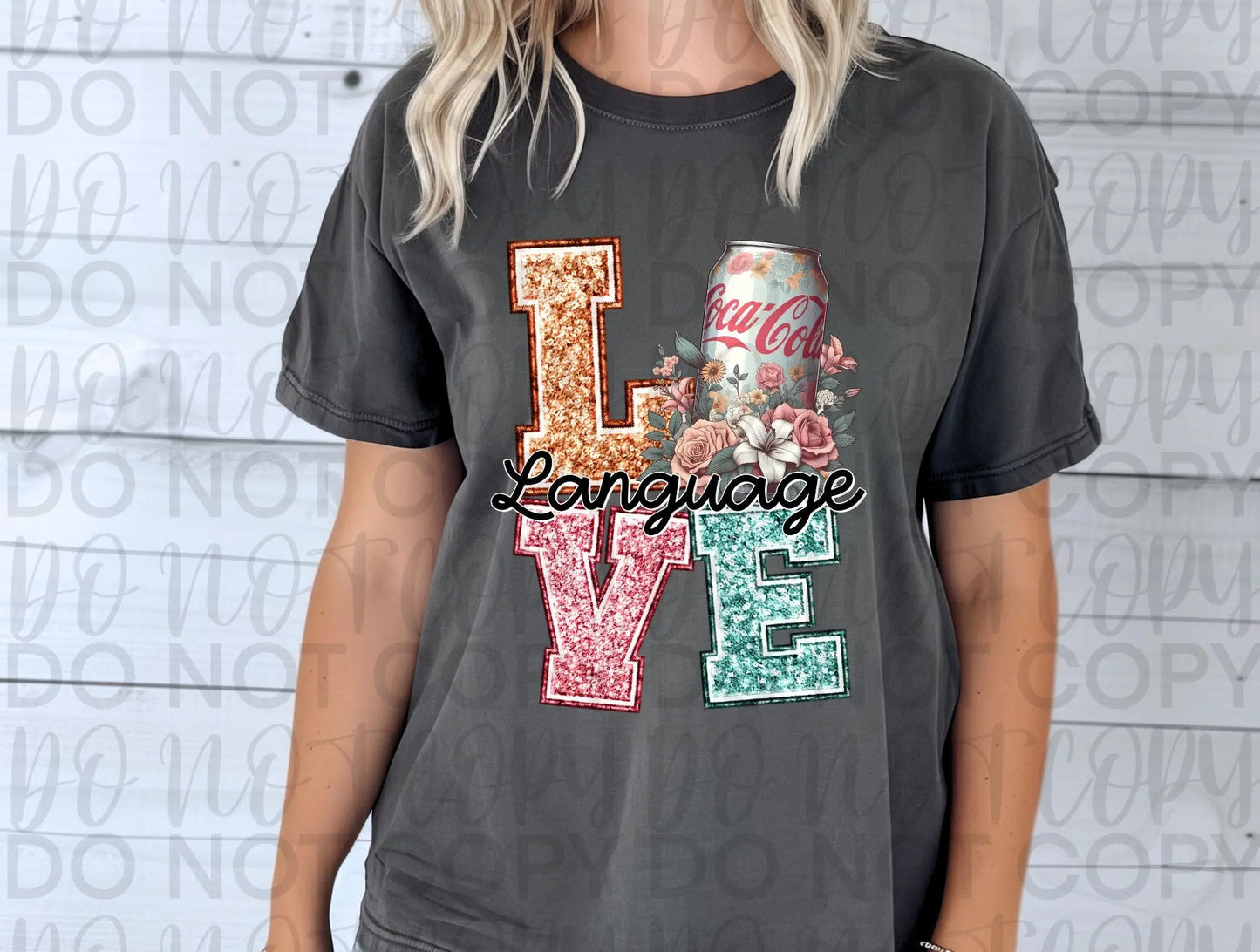 Love language Coke - Branded By Barta