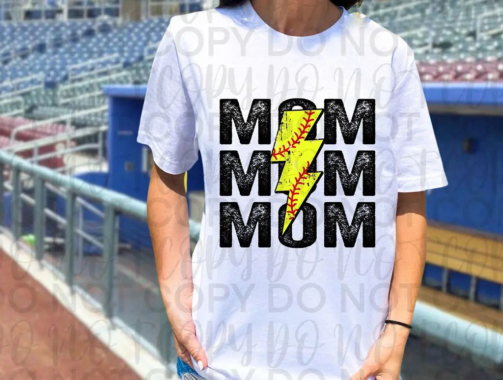 Softball Mom LB - Branded By Barta