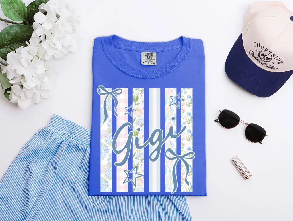 Gigi Floral Stripes brandedbybarta