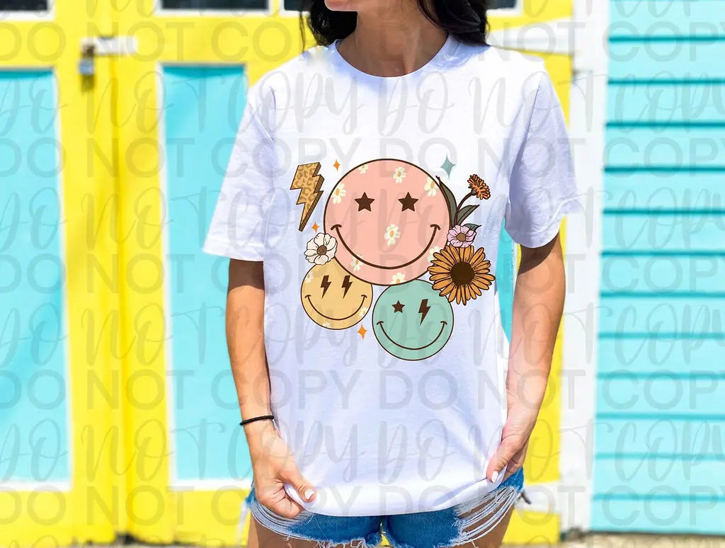 Flower Smiley Face