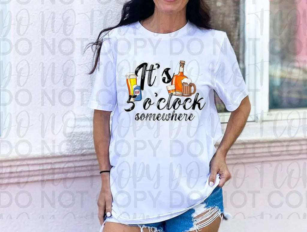 It's 5 O'clock Somewhere - Branded By Barta
