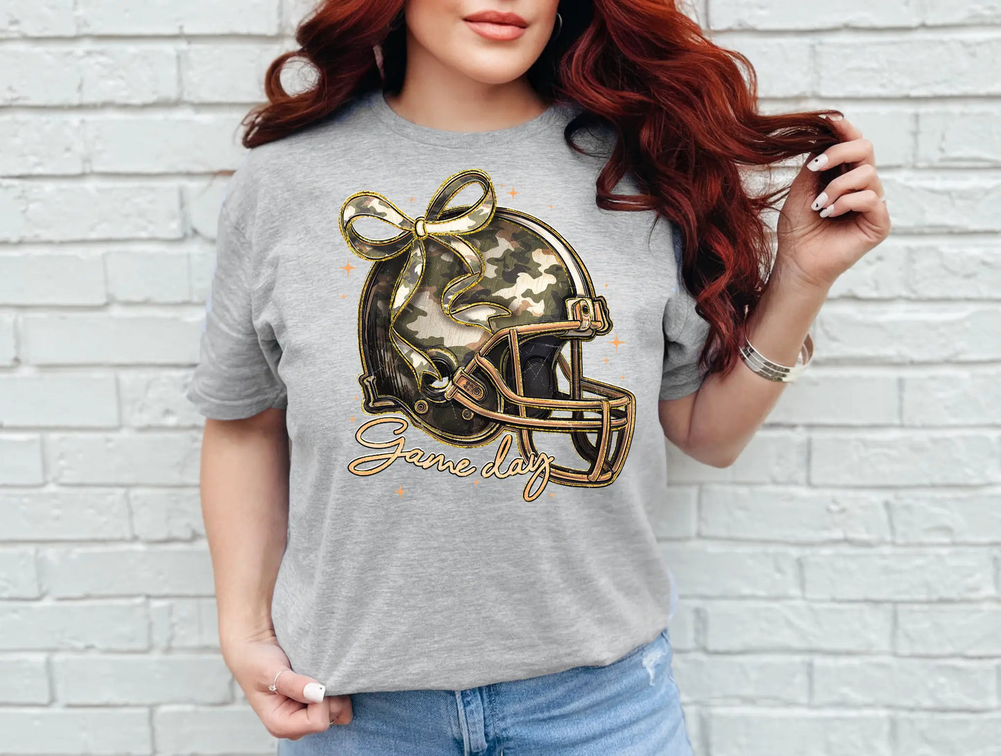 Camo Helmet Game Day brandedbybarta