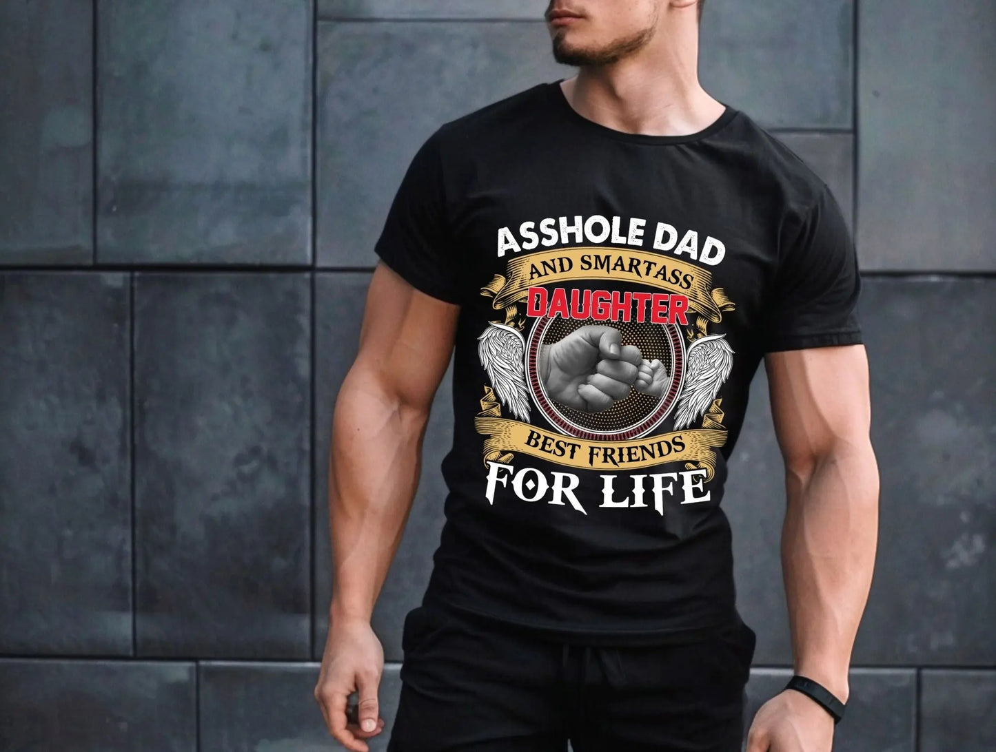 Asshole dad smart ass daughter - Branded By Barta