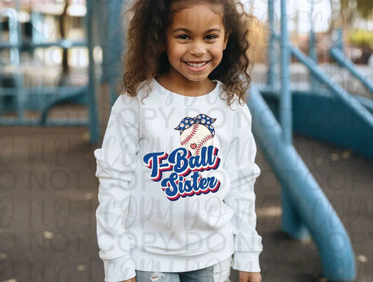 T-Ball Sister - Branded By Barta
