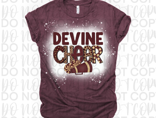 Devine Cheer Tee - Branded By Barta