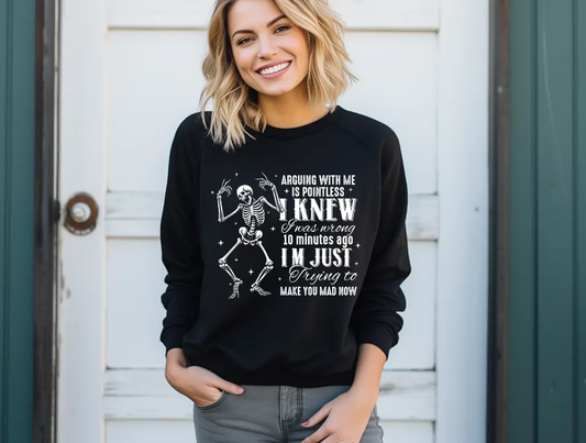 Arguing With Me Is Pointless brandedbybarta