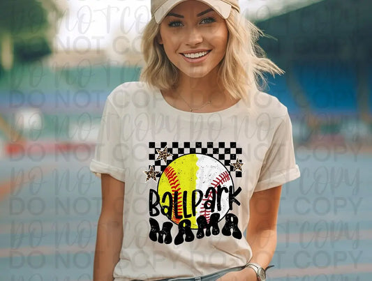 Ballpark Mama Of Both - Branded By Barta