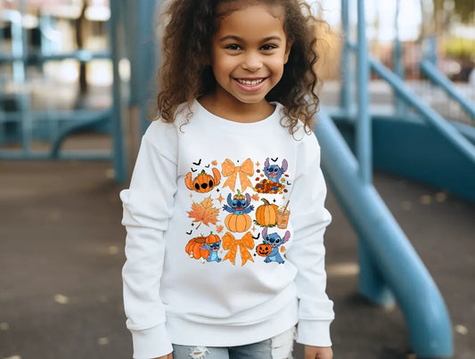 Stitch Fall Pumpkin brandedbybarta