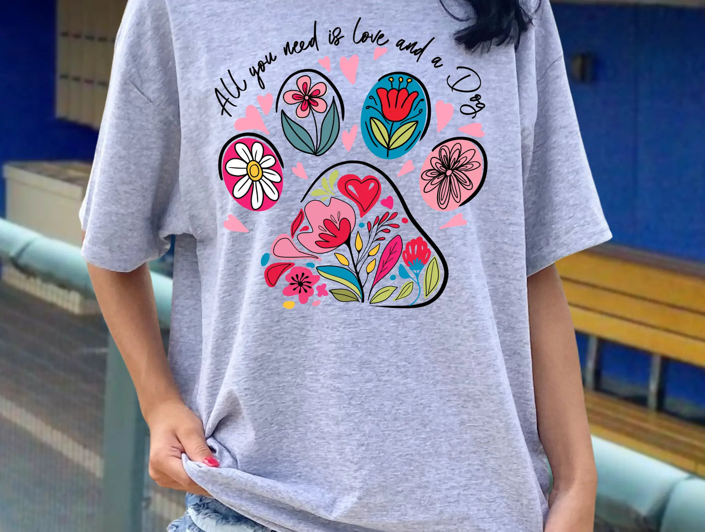 All You Need Is Love And A Dog - Branded By Barta