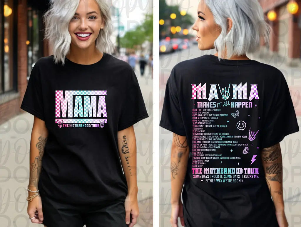 Mama Makes It Happen Colorful - Branded By Barta