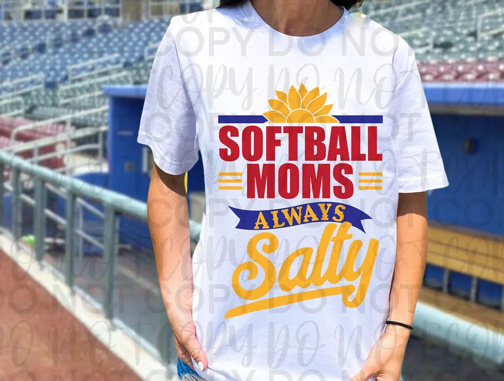 Softball Moms Salty - Branded By Barta
