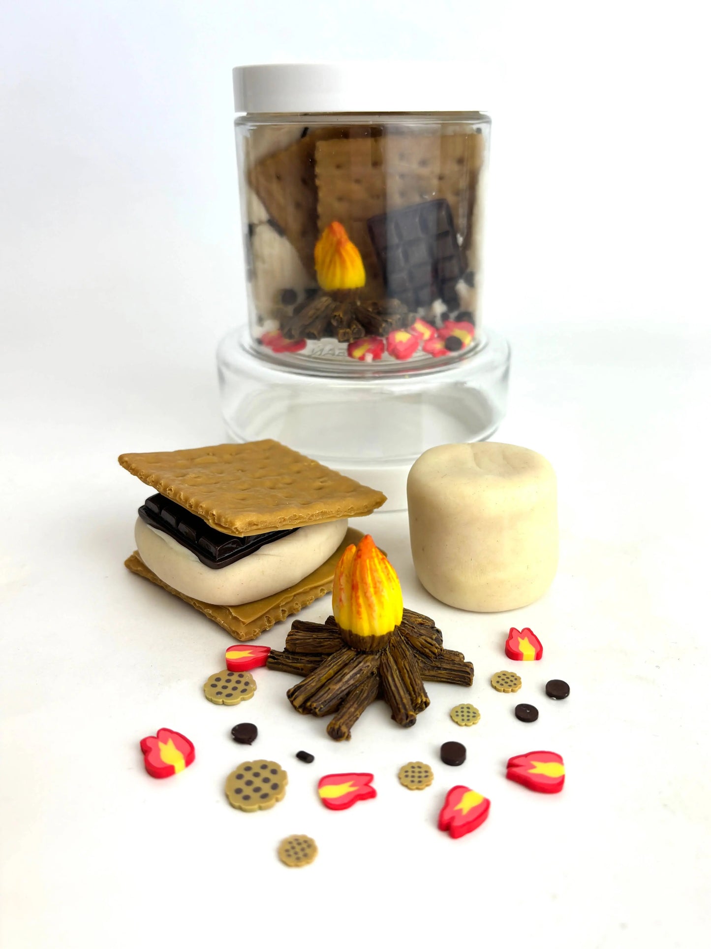 S'mores Mini Dough-To-Go Play Kit - Branded By Barta