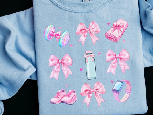 Pink Workout Collage brandedbybarta