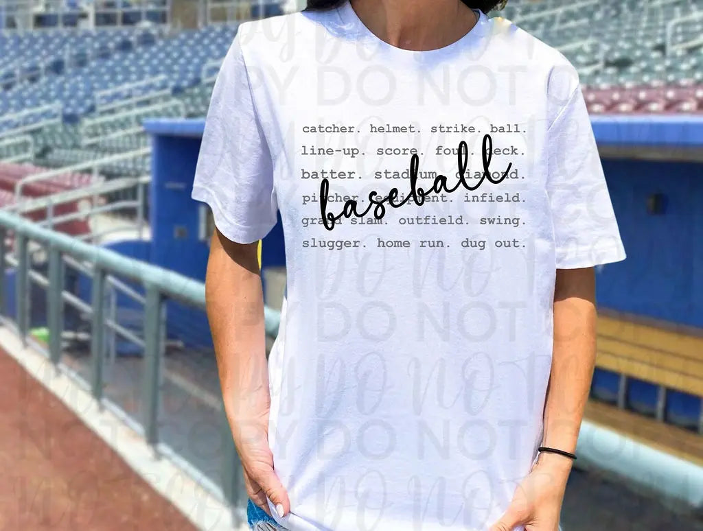 Baseball Wording - Branded By Barta