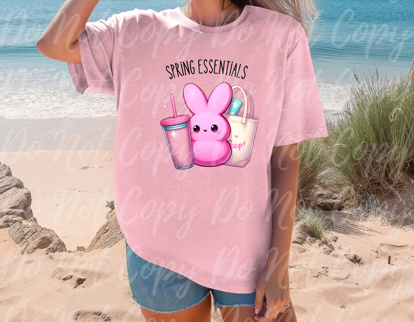 Spring Essentials Pink Bunny