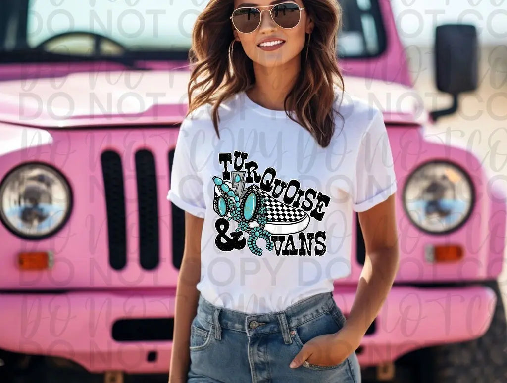 Turquoise And Vans - Branded By Barta
