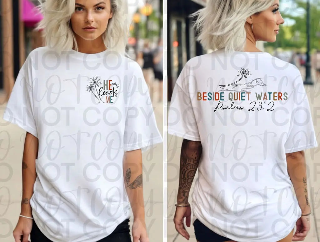 He Leads Me - Branded By Barta