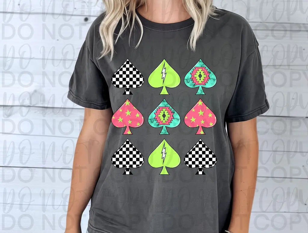 Colorful Spades - Branded By Barta