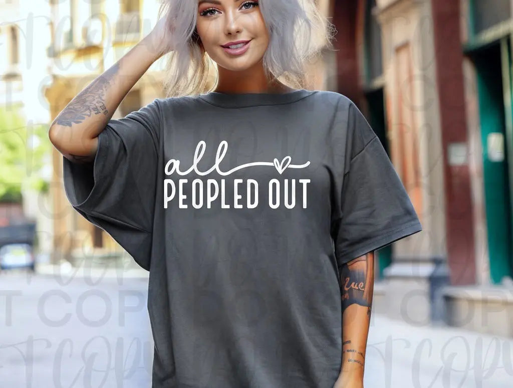All Peopled Out - Branded By Barta