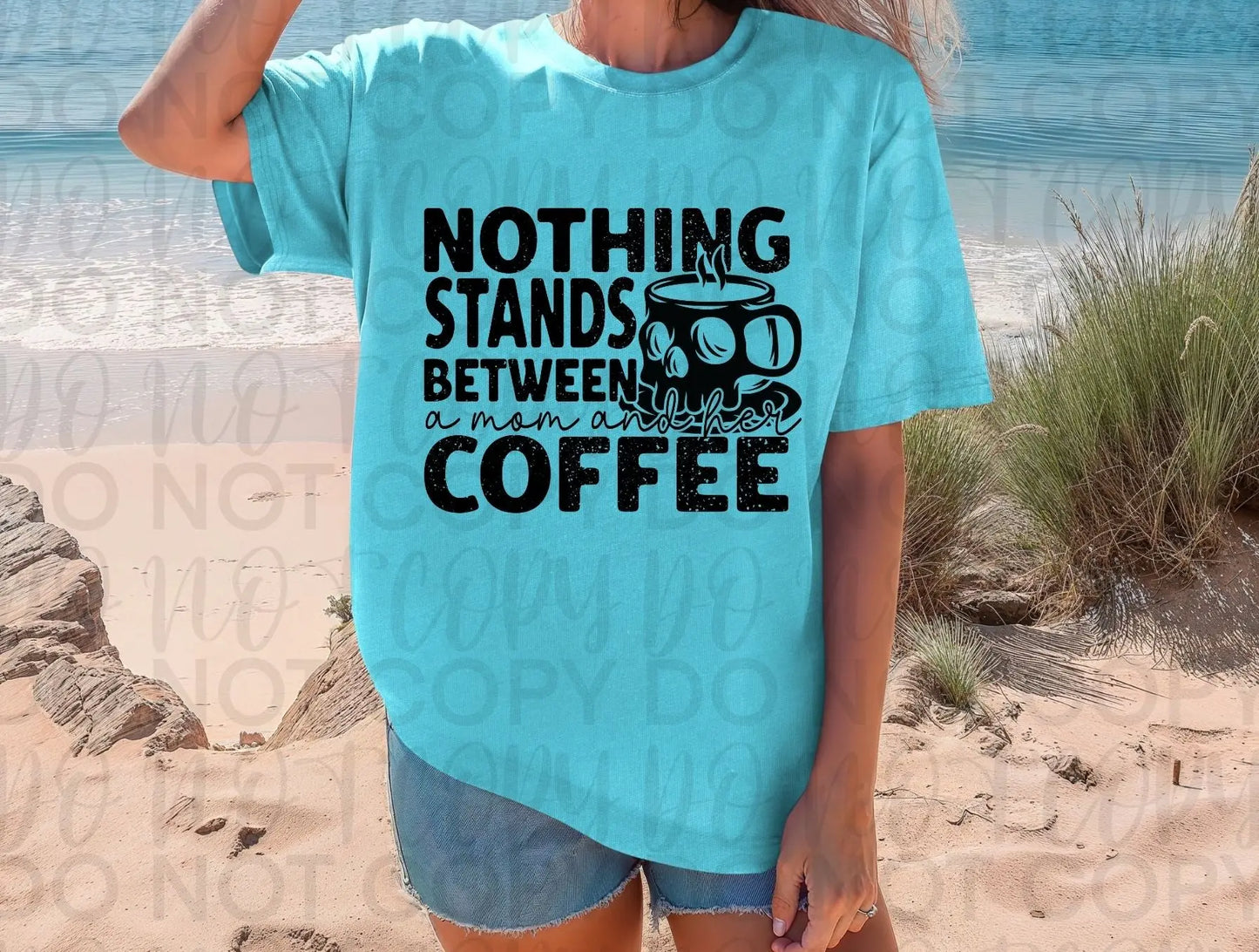 Nothing stands between a mom and her coffee - Branded By Barta