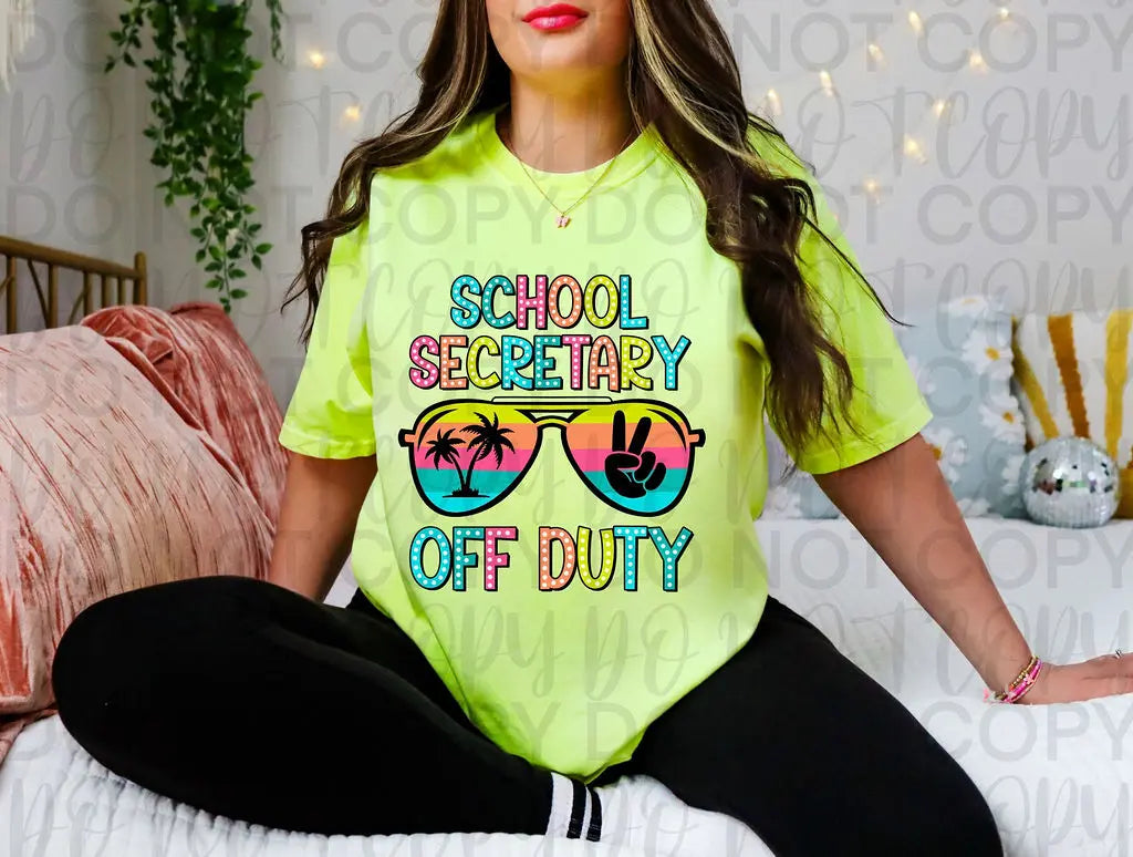 School Sec Off Duty - Branded By Barta