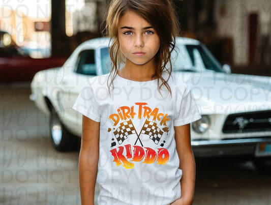 Dirt track kiddo - Branded By Barta