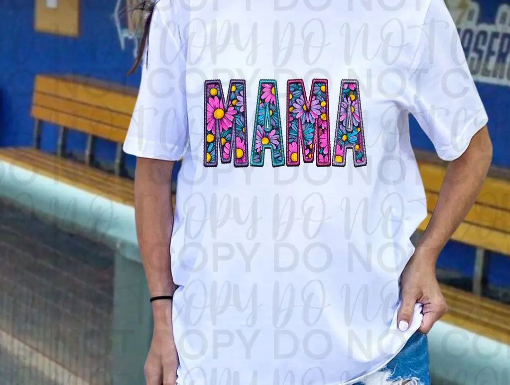 Mama Floral Purple & Pink - Branded By Barta