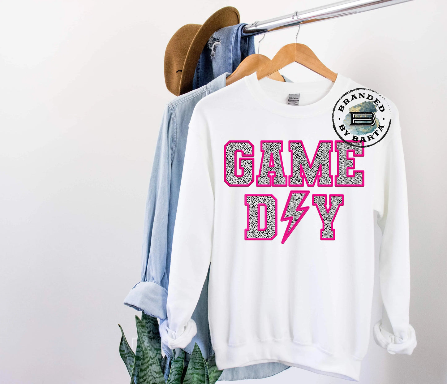 Game Day Lightning Bolt DTF Transfer - Branded By Barta