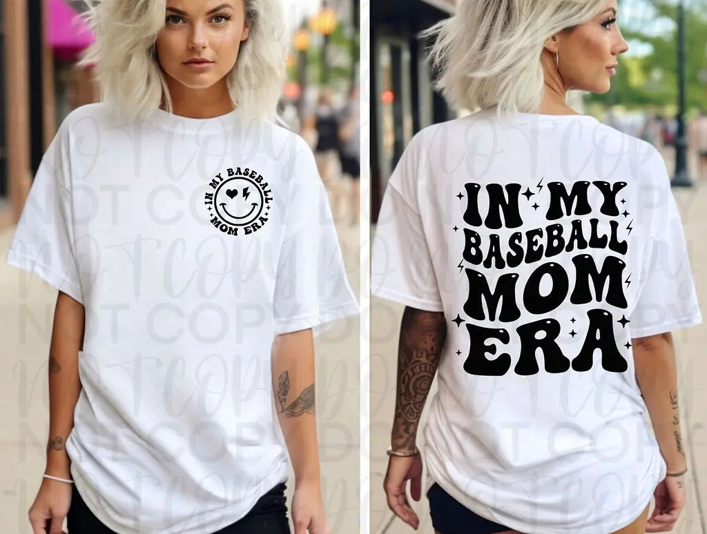 In My Baseball Mom Era - Branded By Barta