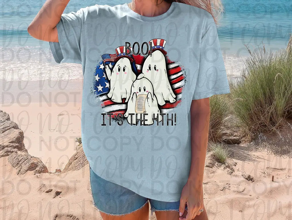Boo It's The 4th Ghosts - Branded By Barta