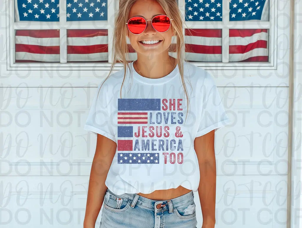 She loves Jesus and America too - Branded By Barta