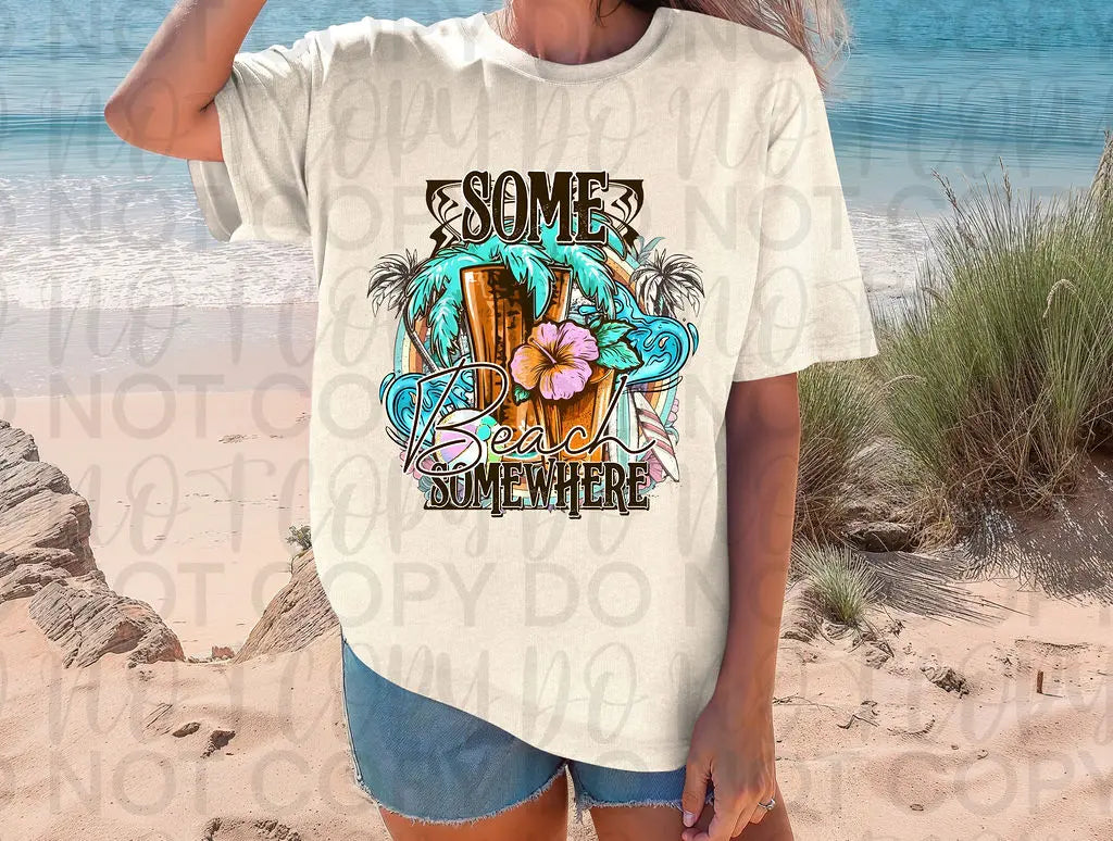Some Beach Somewhere - Branded By Barta