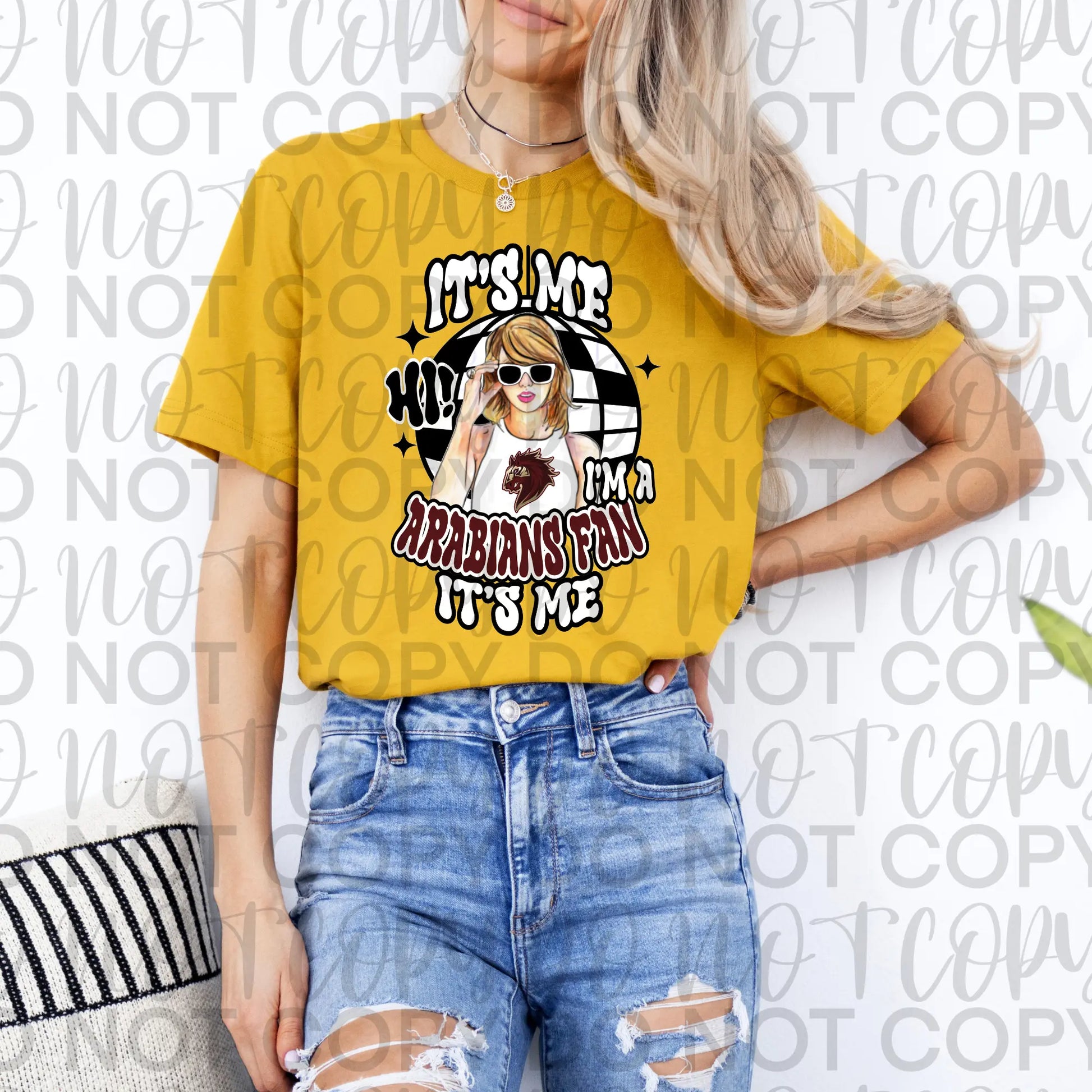 It's Me Hi, I'm Arabians Fan It's Me - Branded By Barta