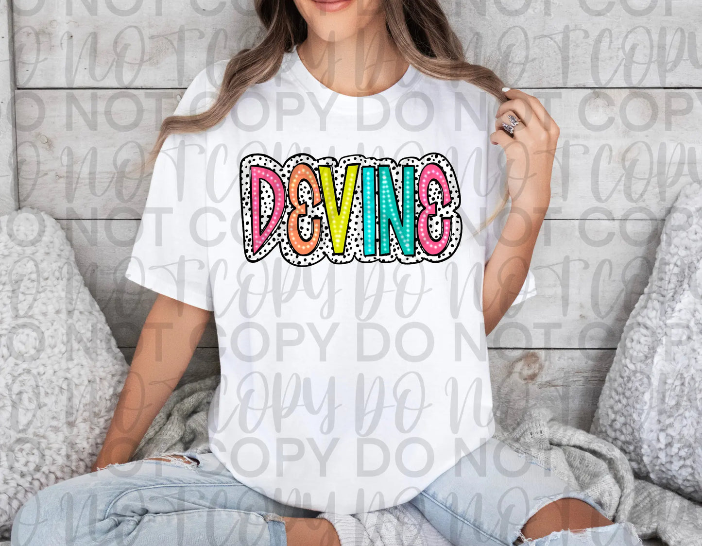 Devine Neon Tee - Branded By Barta