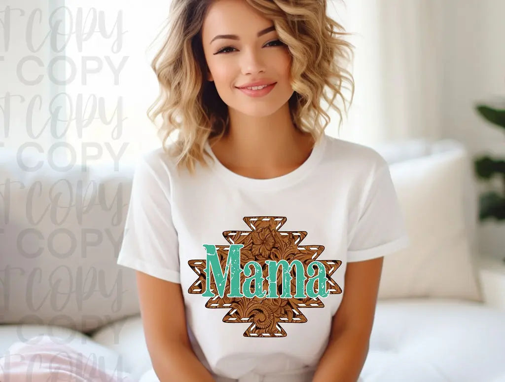 Mama Leathered Tool Turquoise - Branded By Barta