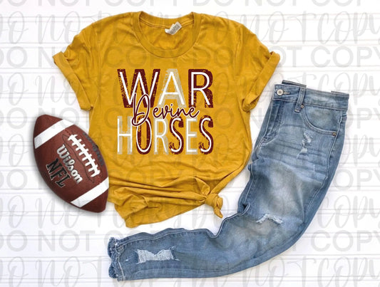 Warhorse Devine Stick Letters Tee - Branded By Barta