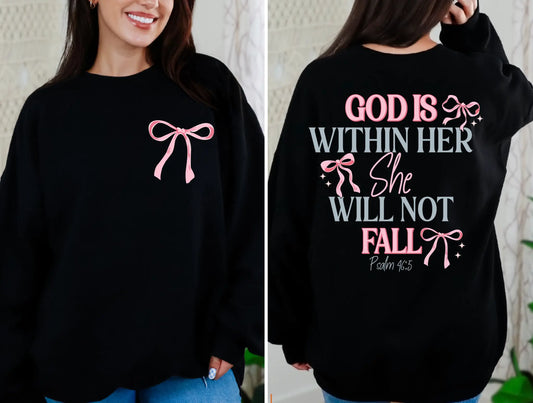God Is Within Her She Will Not Fall brandedbybarta